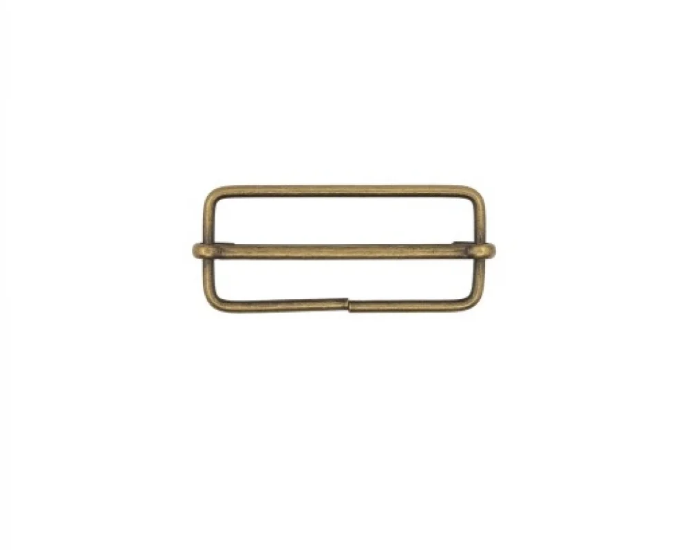 3.5 Cm Ayar Tokası Tek Sürgülü G/35 - Antik Sarı