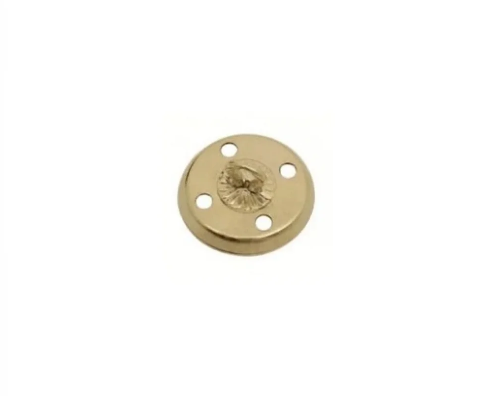 19.8 Mm Tel Ayak Düğme Çanak - Ham
