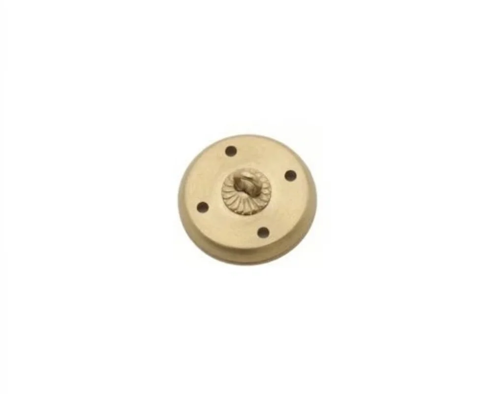 24.3 Mm Tel Ayak Düğme Çanak - Ham