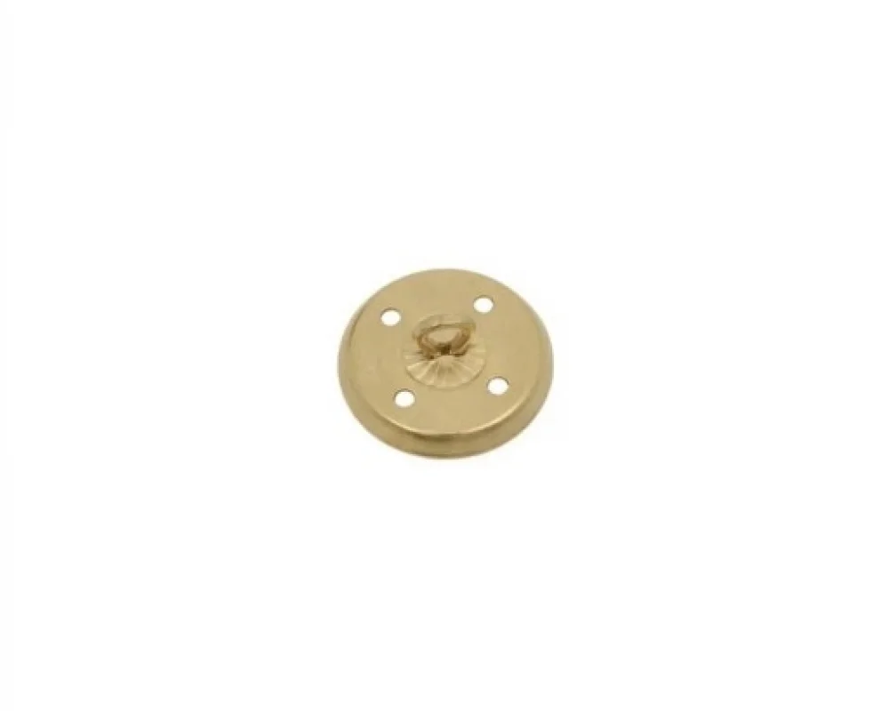 24.80 Mm Tel Ayak Düğme Çanak - Ham