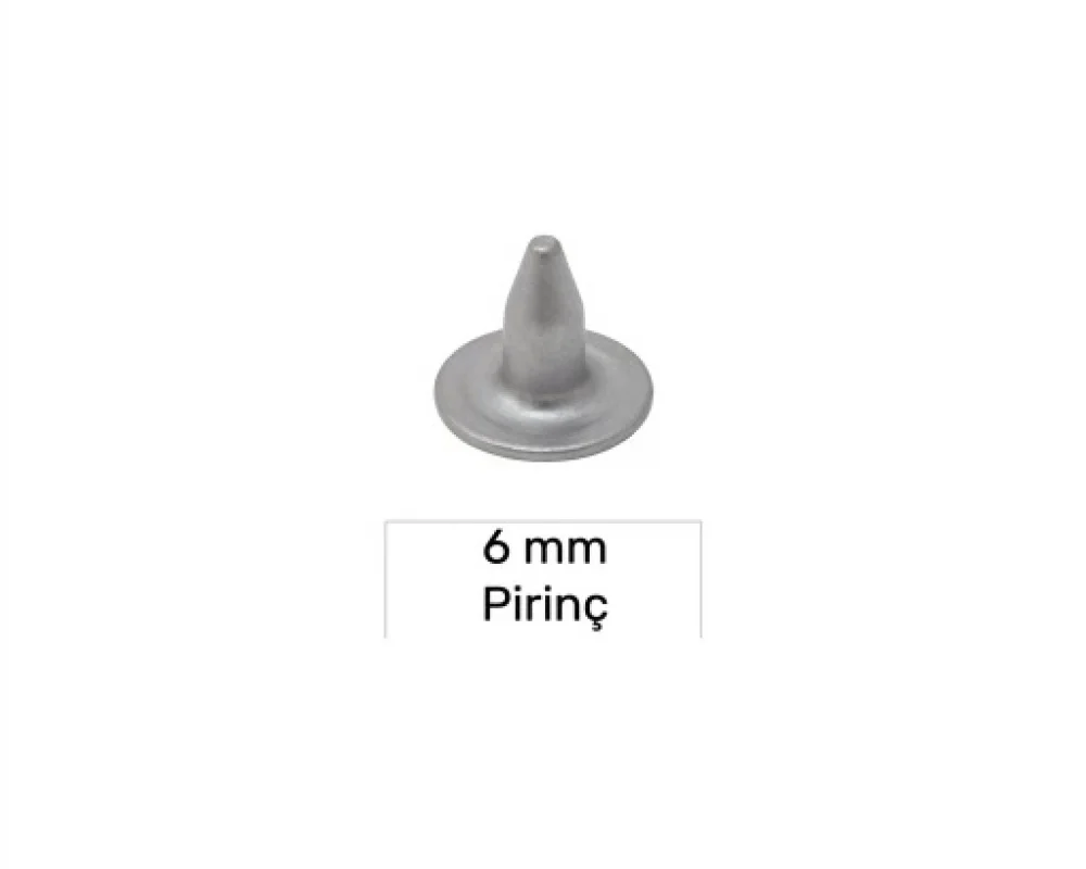 6 Mm Pirinç Çivi - Kalay