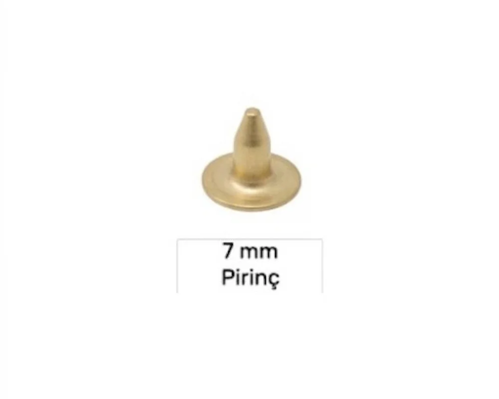 7 Mm Pirinç Çivi - Ham