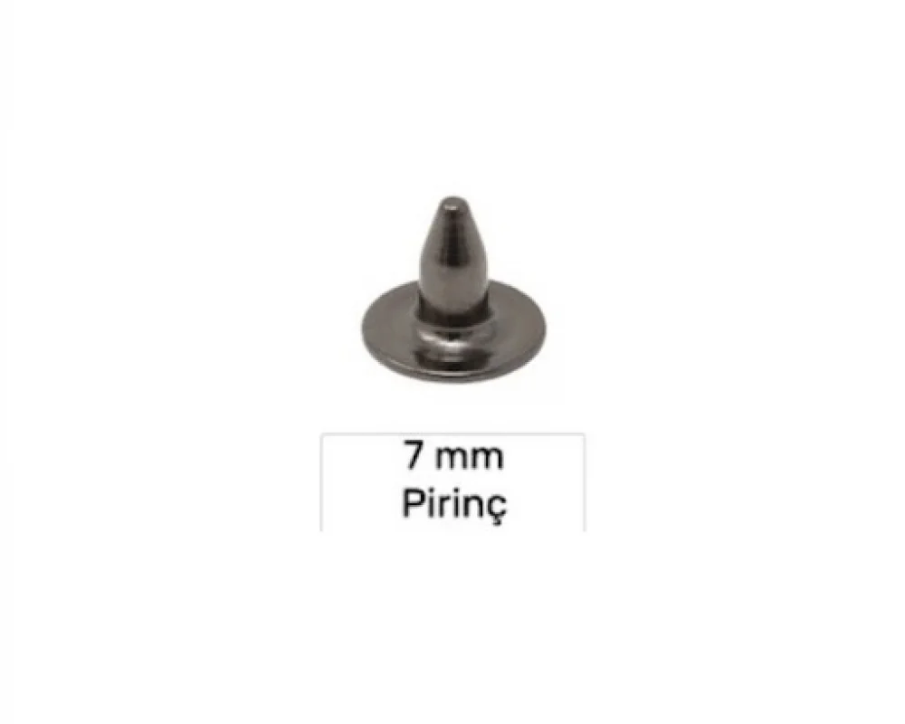 7 Mm Pirinç Çivi - Siyah Free Nikel