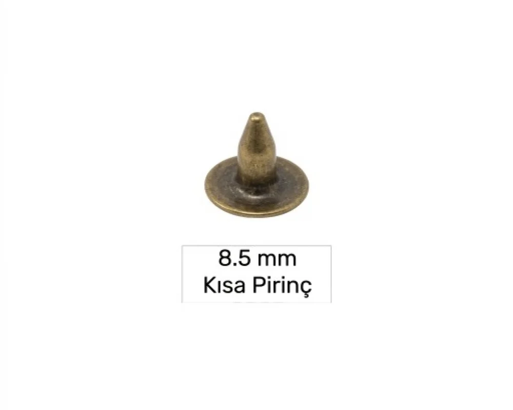 8.5 Mm Pirinç Çivi - Antik Sarı
