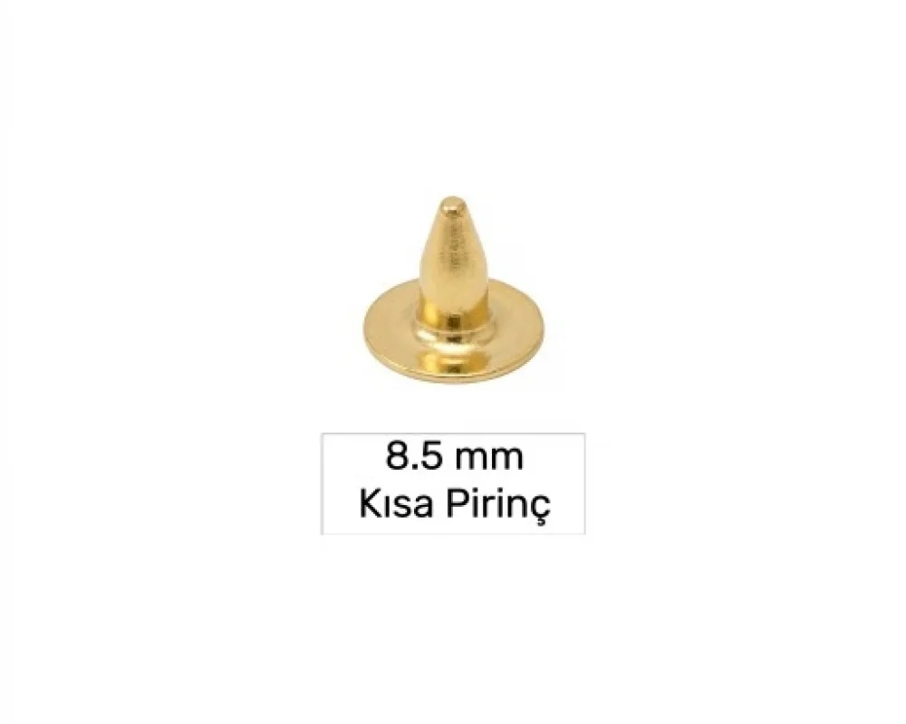 8.5 Mm Pirinç Çivi - Sıcak Sarı Free Nikel