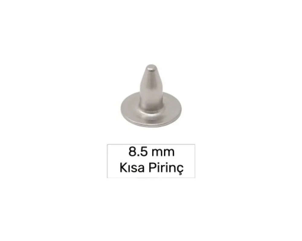 8.5 Mm Pirinç Çivi - Mat Free Nikel