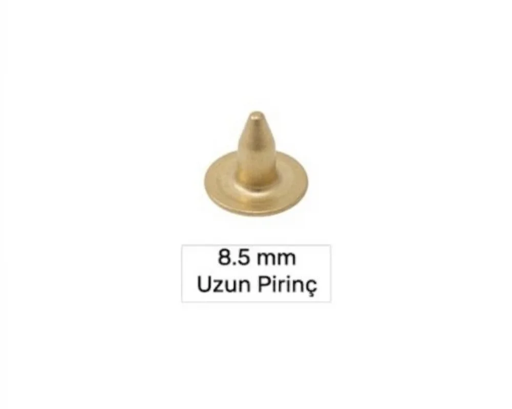 8.5 Mm Pirinç Çivi Uzun - Ham