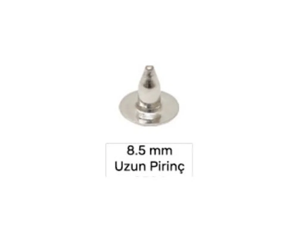 8.5 Mm Mm Brass Long - Free Nikel