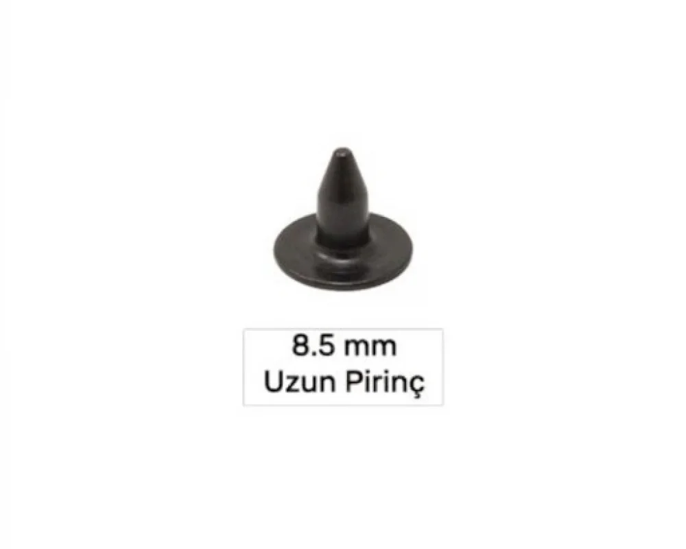 8.5 Mm Pirinç Çivi Uzun - Avrupa Siyah Oksit