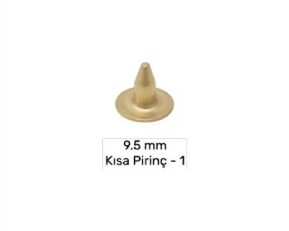 9.5 Mm Pirinç Kısa Çivi-1 - Ham