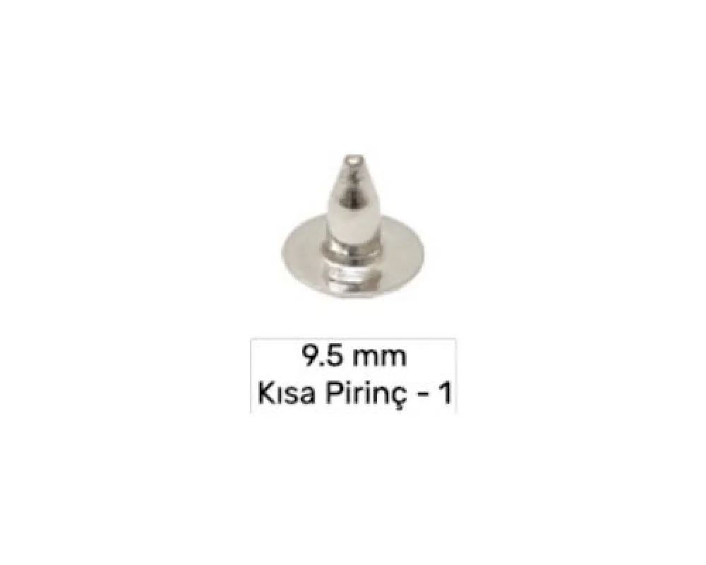 9.5 Mm Brass Short Naıl-1 - Free Nikel