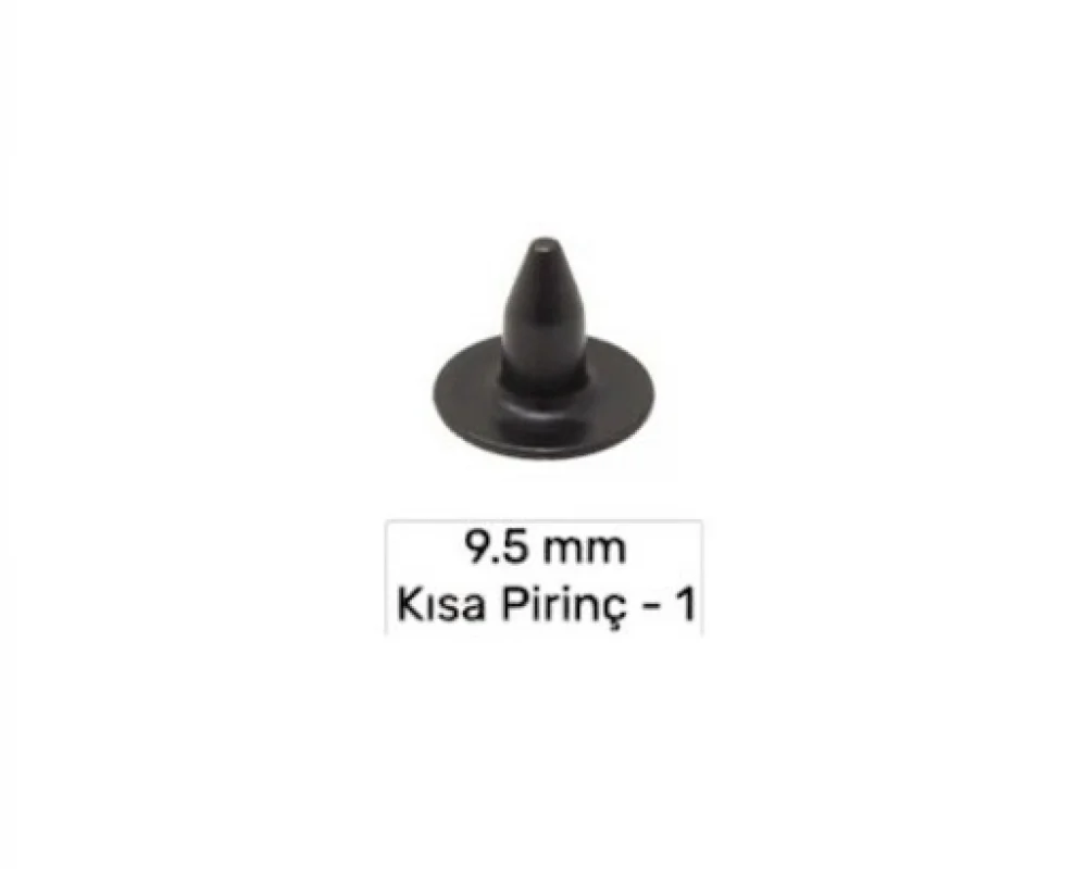 9.5 Mm Pirinç Kısa Çivi-1 - Avrupa Siyah Oksit