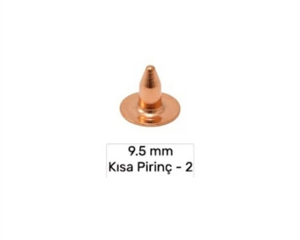 9.5 Mm Pirinç Kısa Çivi-2 - Bakır