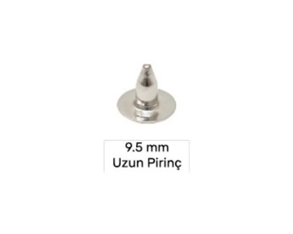 9.5 Mm Brass Long Naıl - Free Nikel