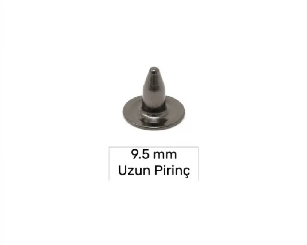 9.5 Mm Pirinç Uzun Çivi - Siyah Free Nikel