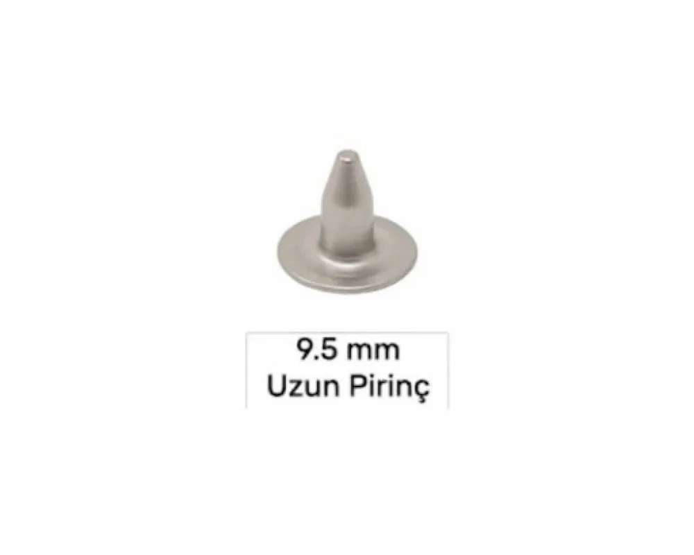 9.5 Mm Pirinç Uzun Çivi - Mat Free Nikel