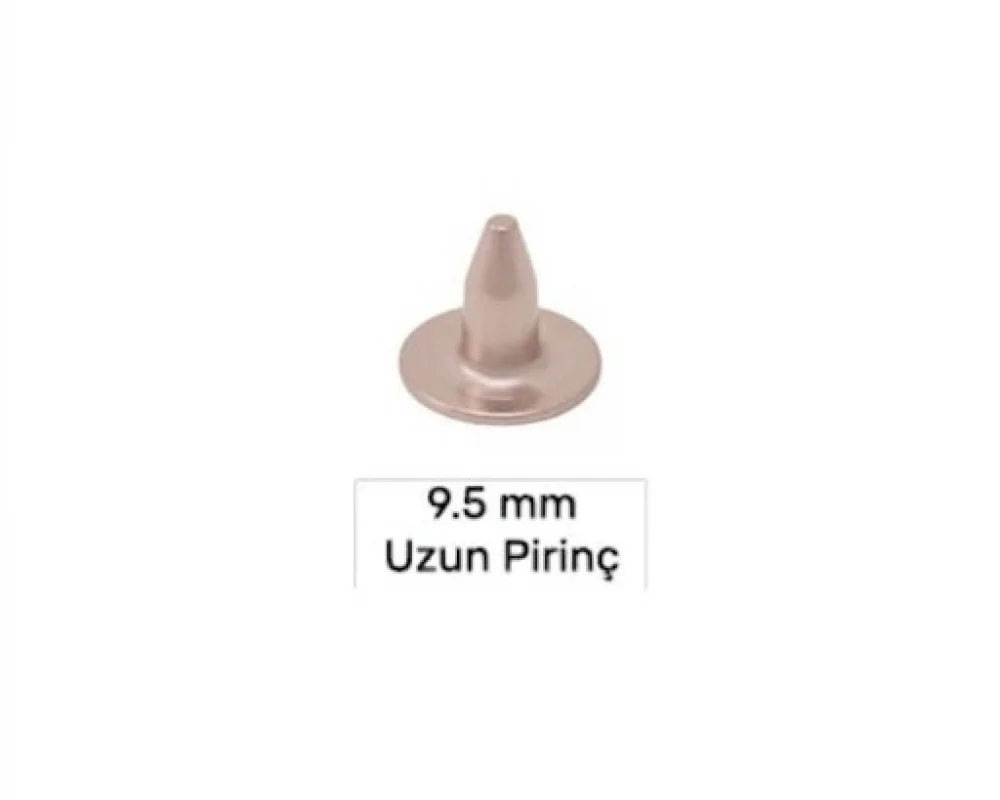 9.5 Mm Pirinç Uzun Çivi - Bakırlı Kalay