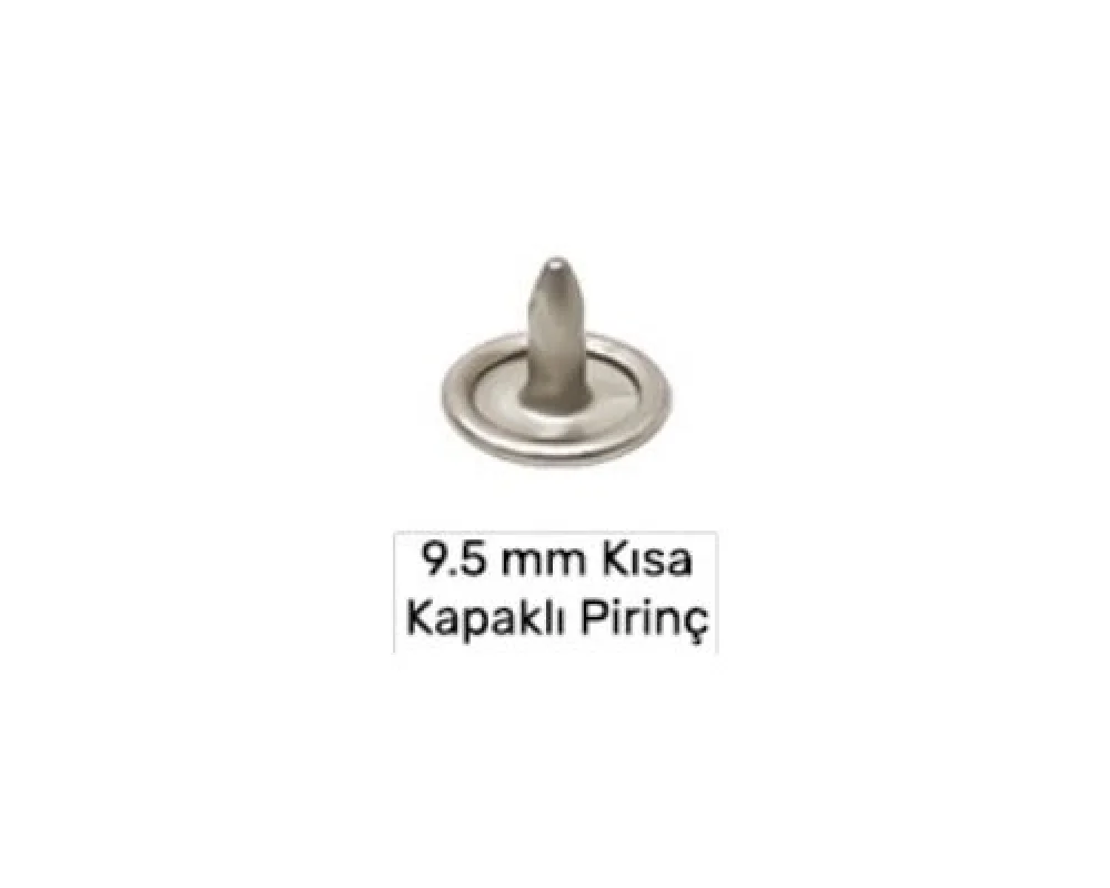 9.5 Mm Brass Short Naıl Wıth Capped - Free Nikel