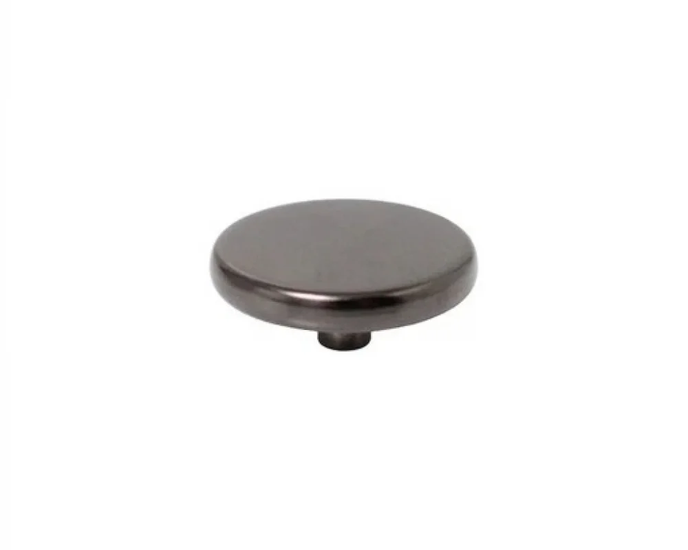 15 Mm Zamak Para Tipi 54 Kapak Parça Çıtçıt - Askı Siyah Free Nikel