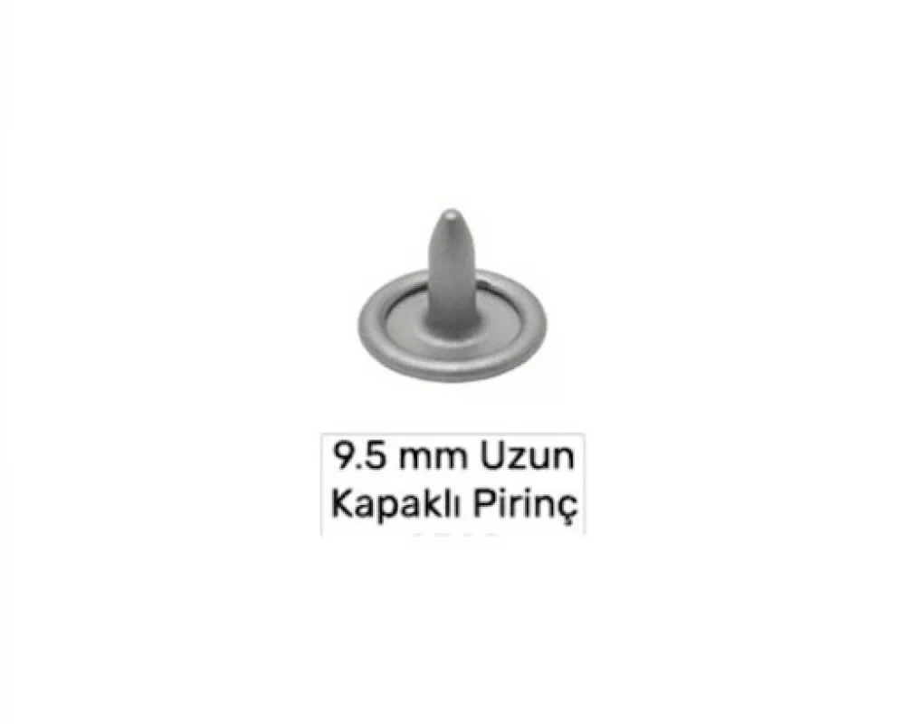 9.5 Mm Pirinç Çivi Kapaklı Uzun - Kalay