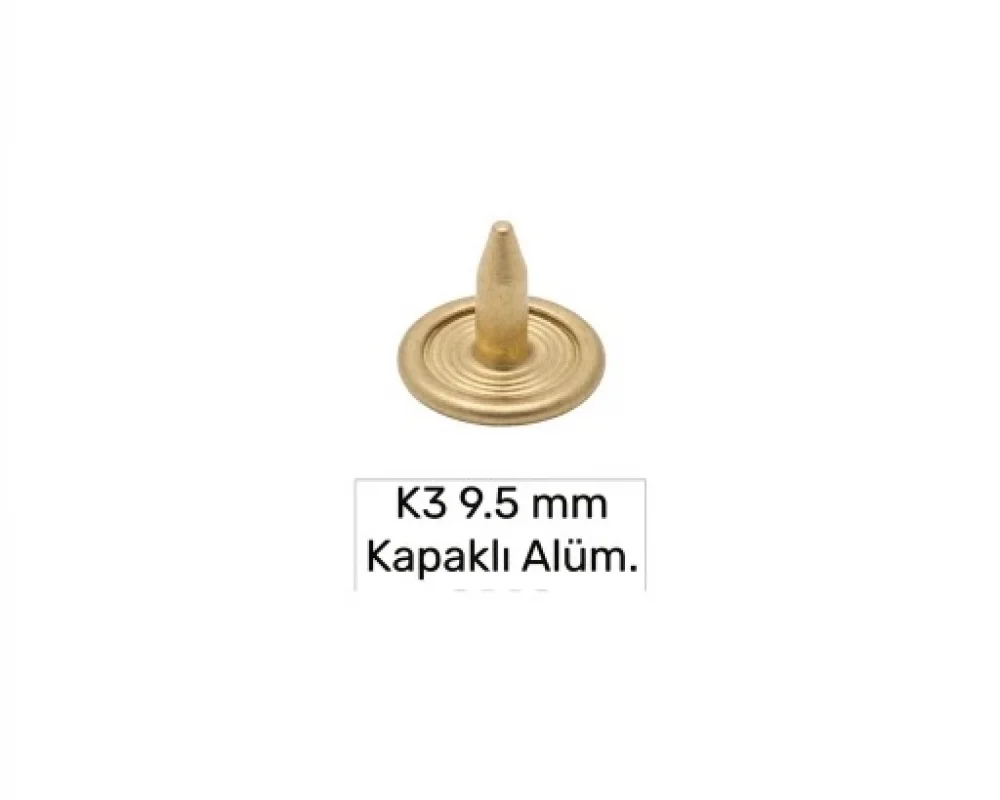9.5 Mm Kapaklı Alüminyum Çivi K-3 - Ham