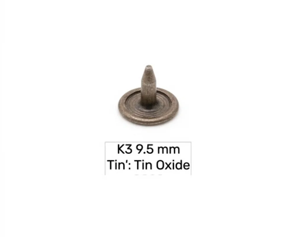9.5 Mm Kapaklı Alüminyum Çivi K-3 - Kalay Oksit