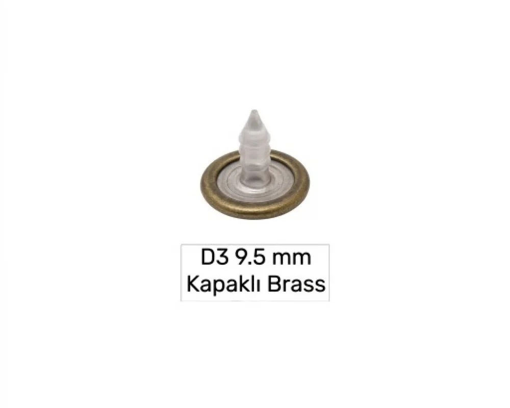 9.5 Mm Kapaklı Alüminyum Çivi D-3 - Antik Sarı