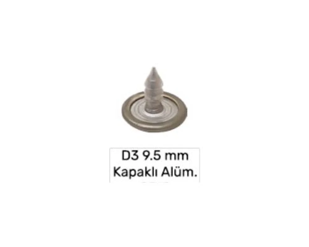9.5 Mm Alımınıum Long Naıl Wıth Capped D-3 - Free Nikel