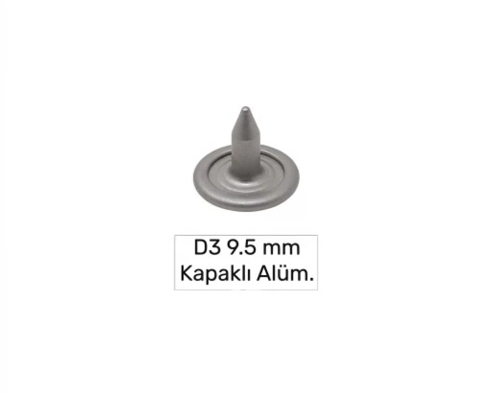 9.5 Mm Kapaklı Alüminyum Çivi D-3 - Kalay
