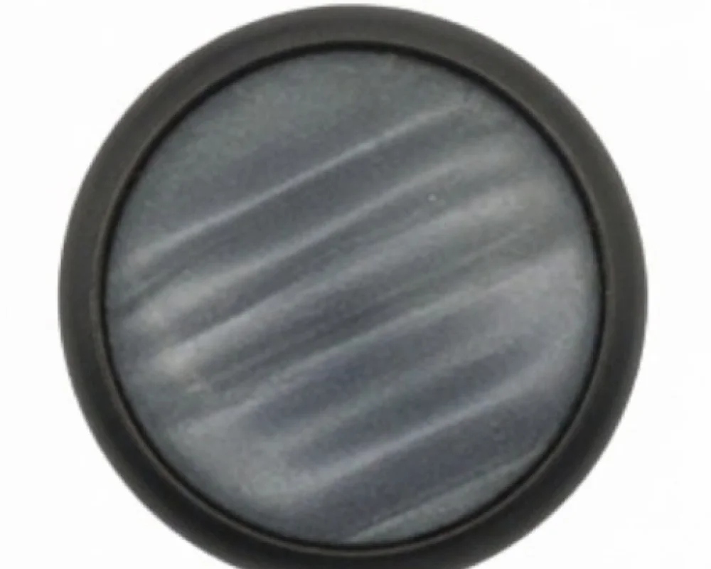 9.5 Mm Damarlı Kafa Parça Klıkıt Çıtçıt ( Dmr05 ) - Avrupa Siyah Oksit