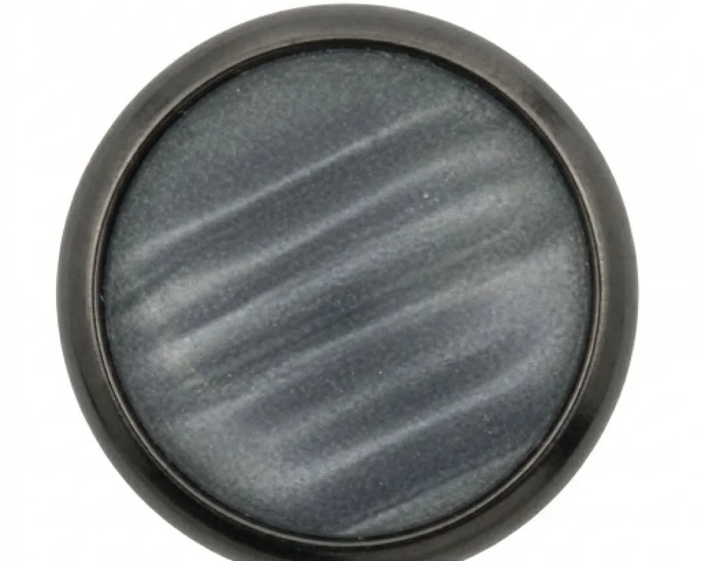 9.5 Mm Damarlı Kafa Parça Klıkıt Çıtçıt ( Dmr05 ) - Siyah Nikel*
