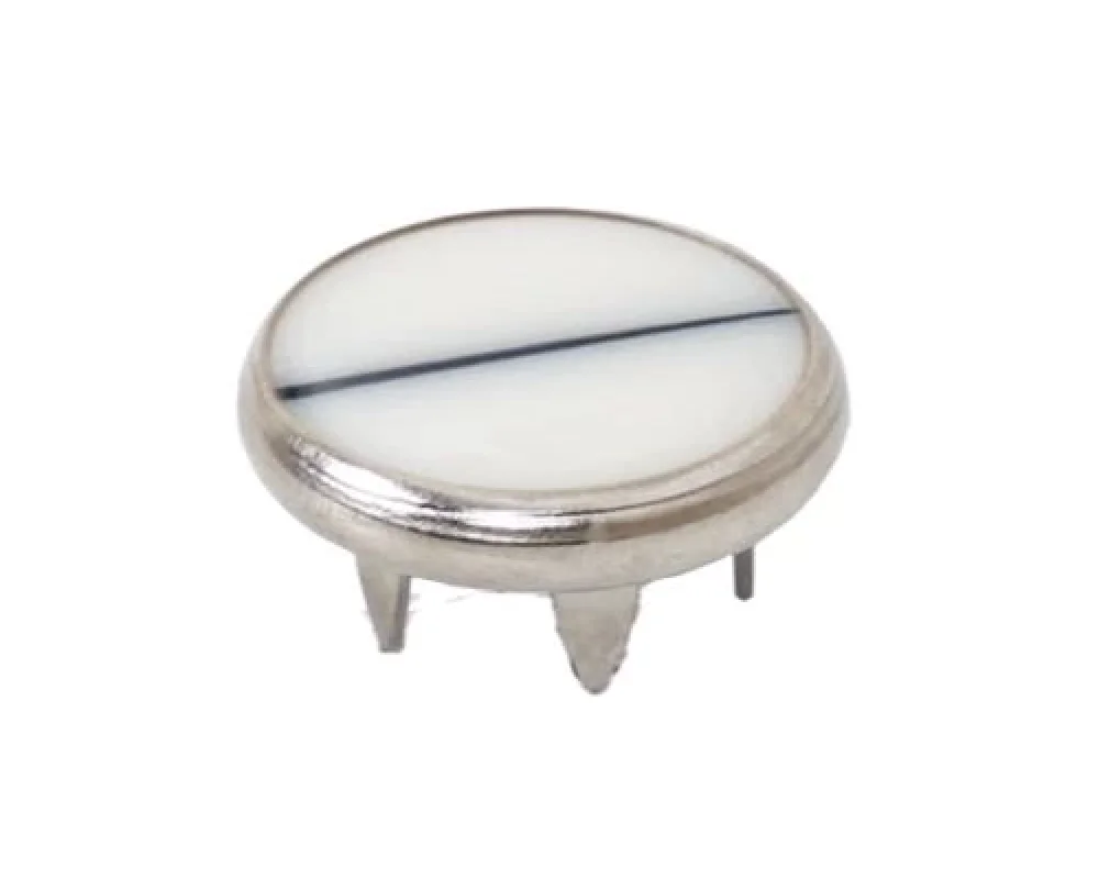 9.5 Mm Damarlı Kafa Parça Klikıt Çıtçıt - Free Nikel