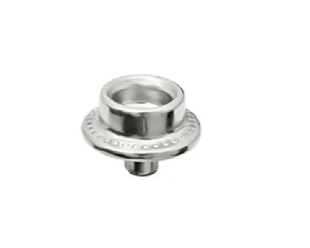 Büyük 61 Çift Taraflı Erkek Parça Çıtçıt - Free Nikel