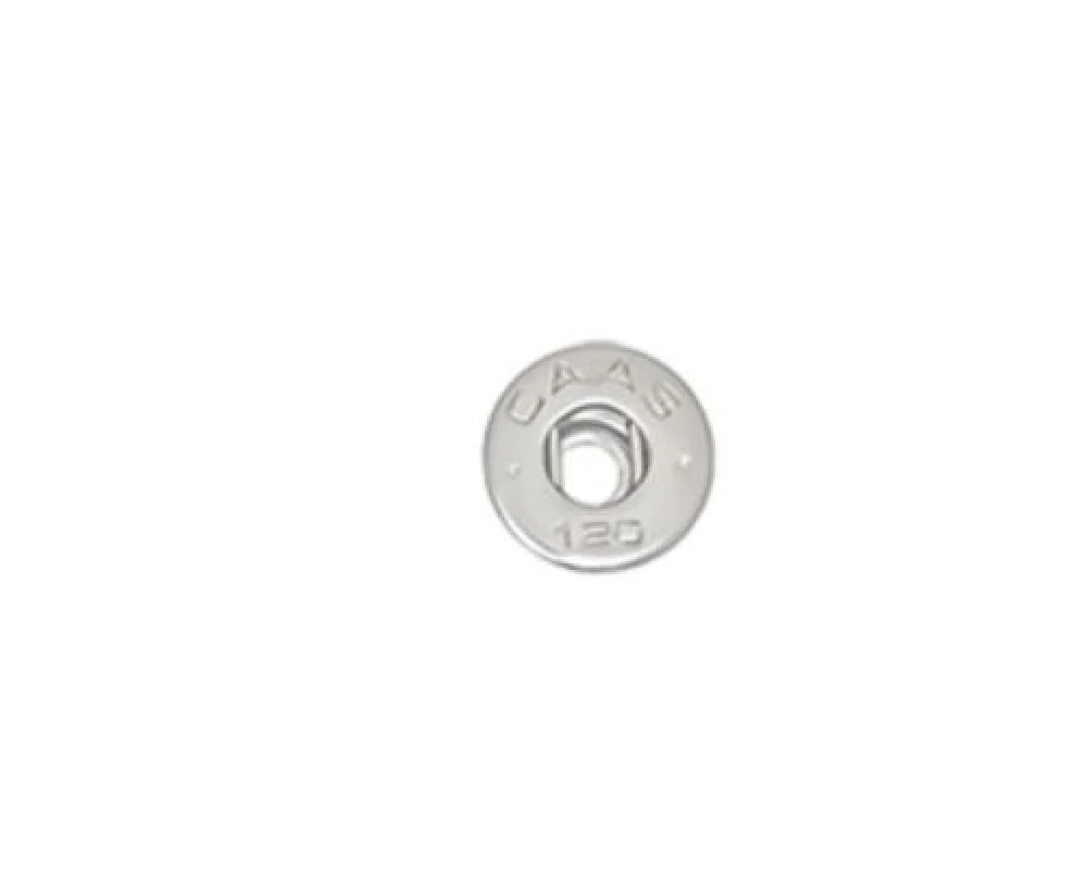 Caas 120 Flat Type Spring Snap Button Socket Part With Fosfor Bronz - Free Nikel