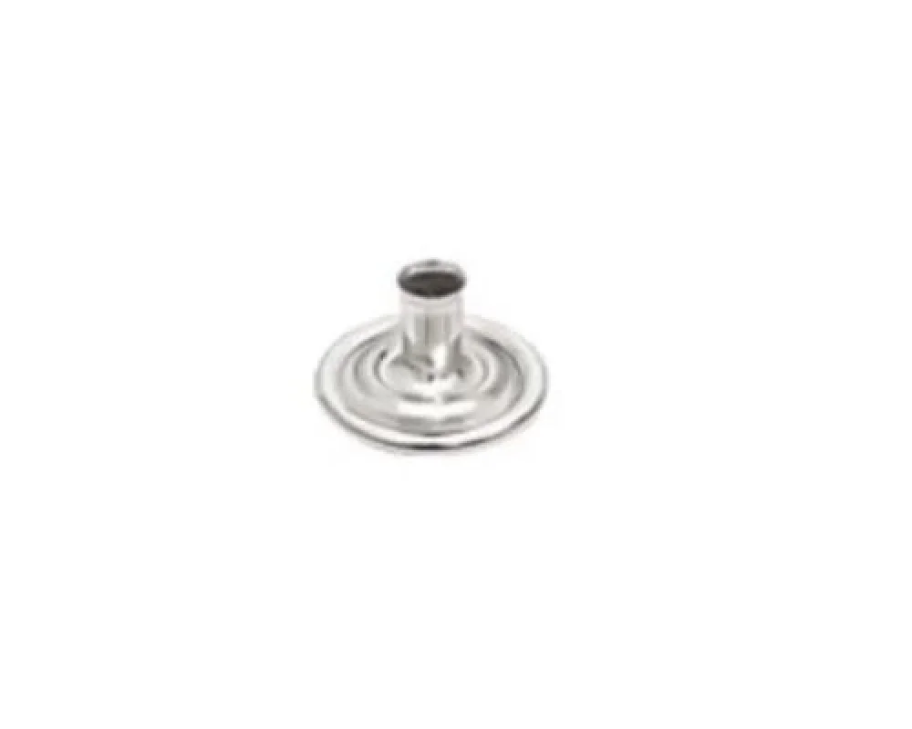 Caas 120 Flat Type Spring Snap Button Post Part Capped - Free Nikel