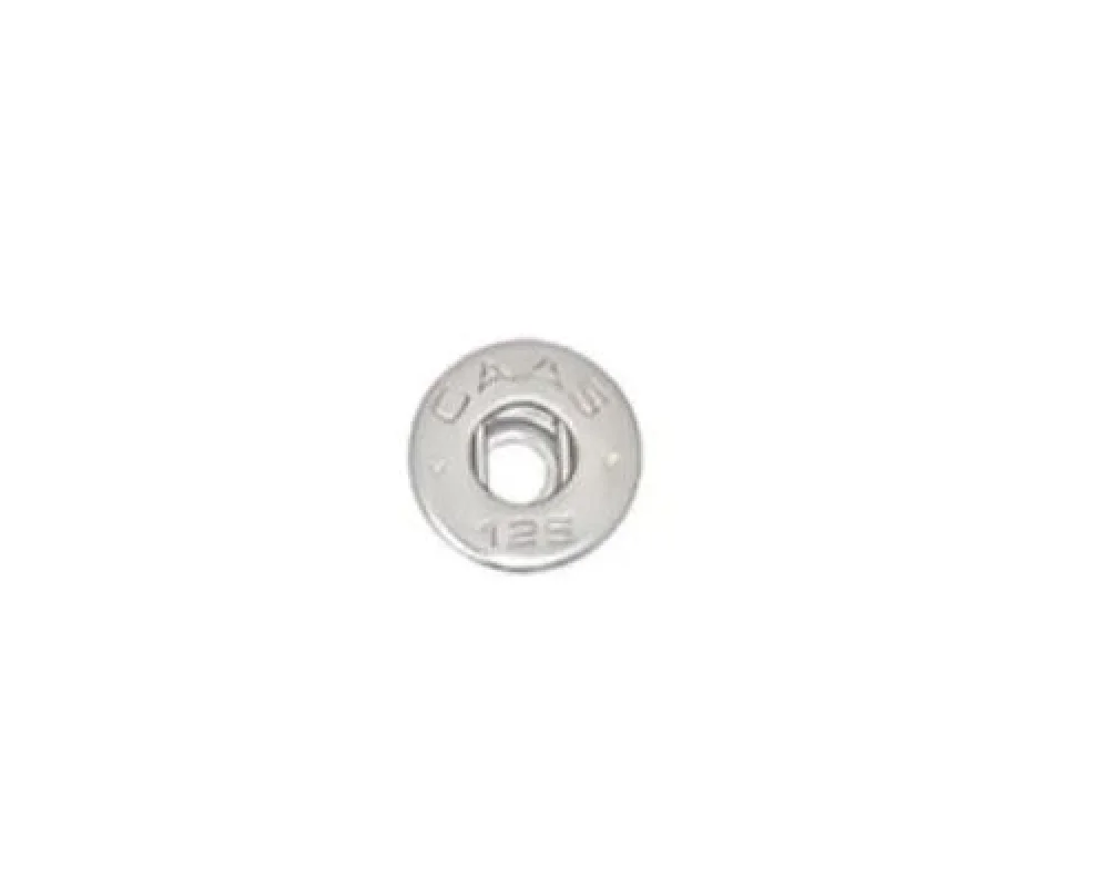 Caas 125 Flat Type Spring Snap Button Socket Part - Free Nikel