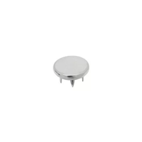 10 Mm Paslanmaz Para Tipi Kapak Parça Klıkıt Çıtçıt - Free Nikel