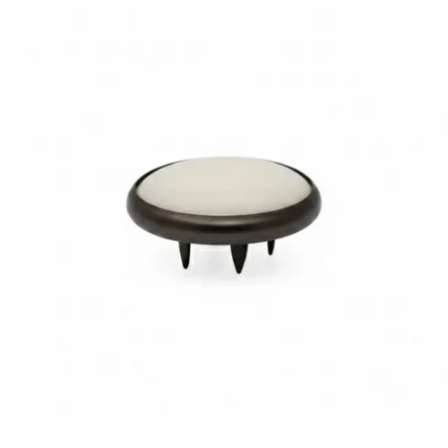 17 Mm Sedef Kafa Şeffaf Parça Klikıt Çıtçıt - Siyah Nikel*