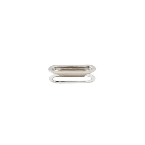 2 No Oval Eyelet - Free Nikel