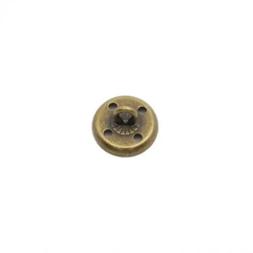 20.3 Mm Tel Ayak Düğme Çanak - Antik Sarı