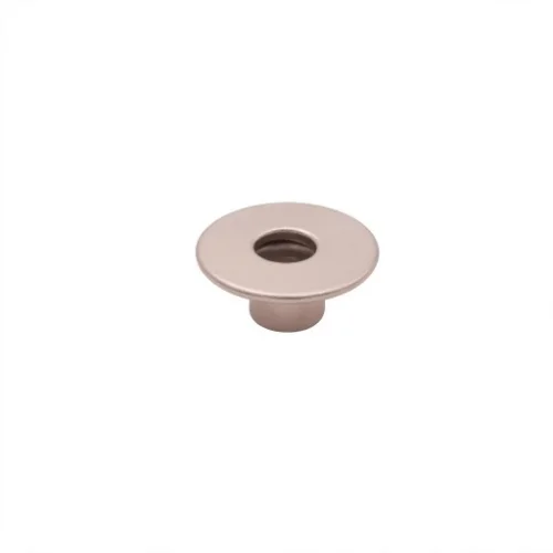 20 mm Stainless Steel Perforated Fixed Jeans Button (Mgn Kp -AS) - Copper Tin
