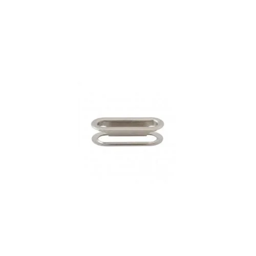 3 No Oval Kuşgözü - Mat Free Nikel
