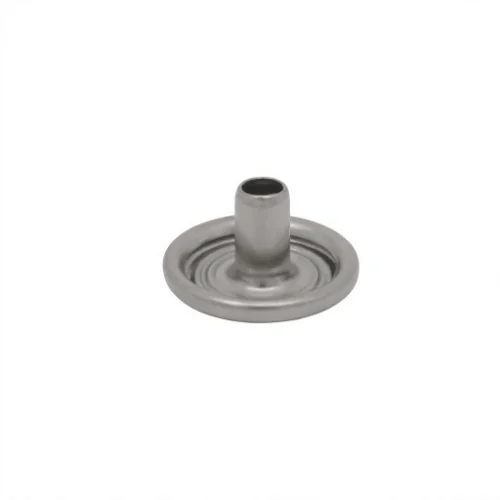 Spring Snap Button Post With Cap Standart (Without Logo) - Free Nikel