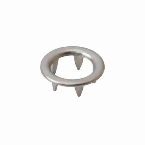 6.8 Mm Tırnak Parça Klıkıt Çıtçıt - Mat Free Nikel