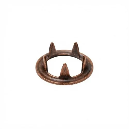 7.2 Mm Prong Snap Button Prong Part - Bakır Oksit