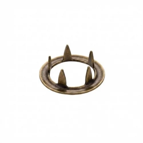 7.8 Mm Long Prong Snap Button Prong Part - Antik Sarı