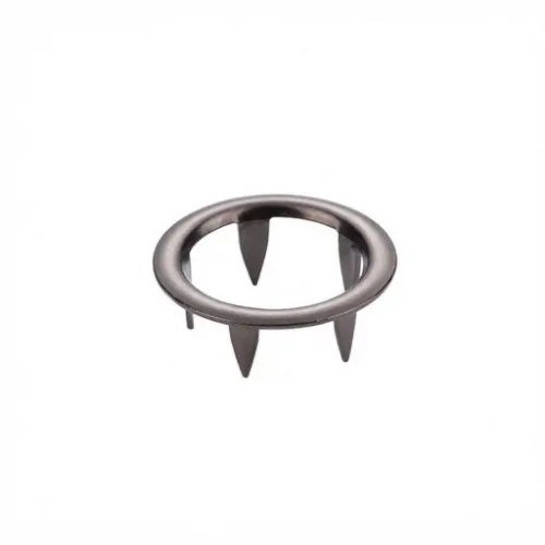 7.8 Mm Long Prong Snap Button Prong Part - Siyah Free Nikel