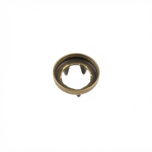 8.5 Mm Prong Snap Button Long Open Prong - Antik Sarı