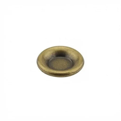 8.5 Mm Prong Snap Button Washer Part - Antik Sarı