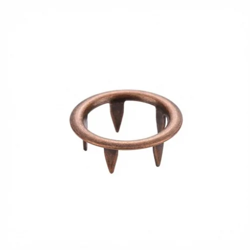 9.5 Mm Long Prong Snap Button Prong Part - Bakır Oksit